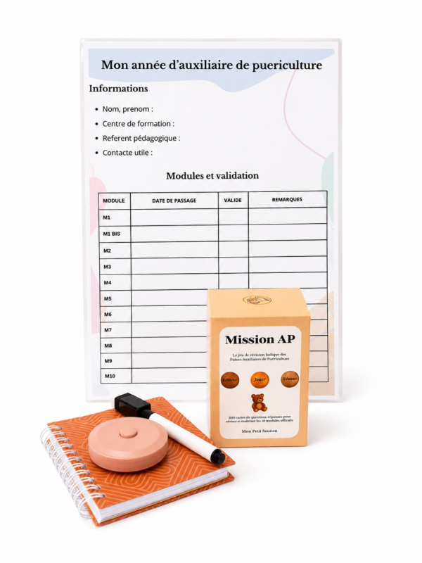 Box Rentrée Classique auxiliaire de puériculture