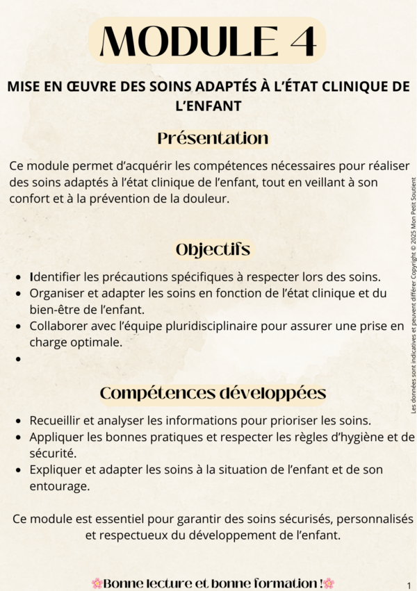 Kit Révision Module 4