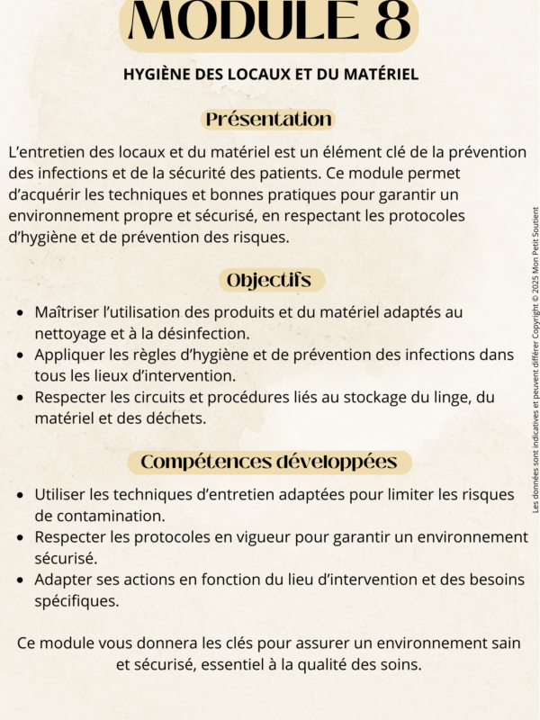 Kit Révision Module 8