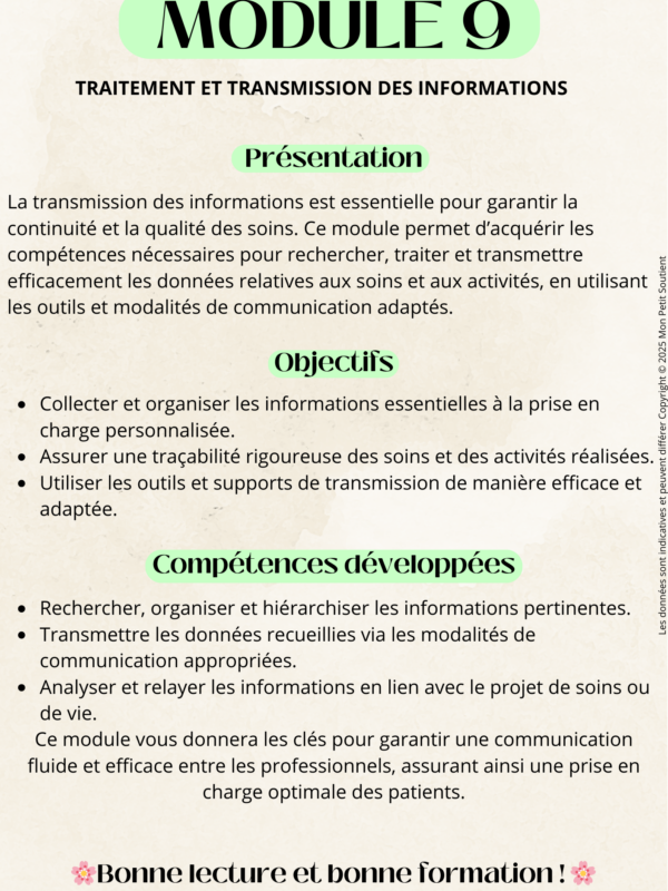 Kit Révision Module 9