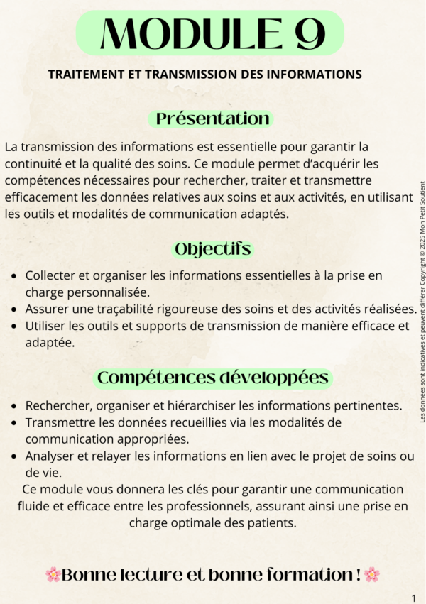 Kit Révision Module 9