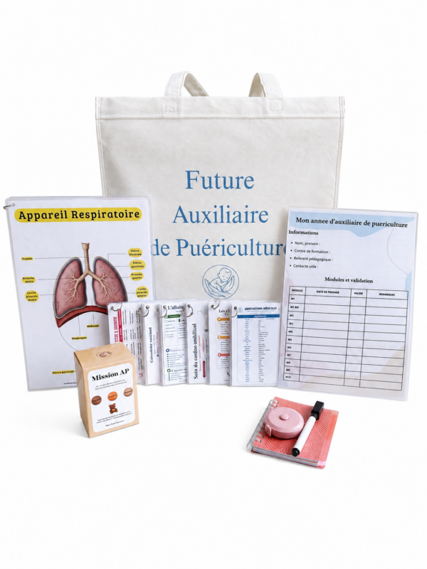 Box rentrée Premium Auxiliaire de puériculture