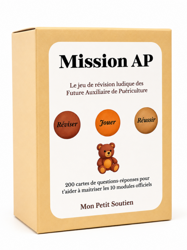 Mission AP - jeu de révision pour auxiliaire de puériculture