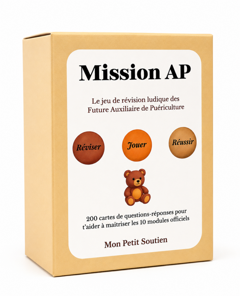 Mission AP - jeu de révision pour auxiliaire de puériculture