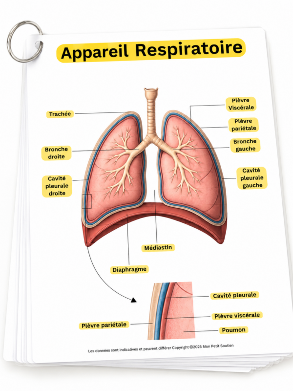 Kit Fiches d’Anatomie auxiliaire de puériculture