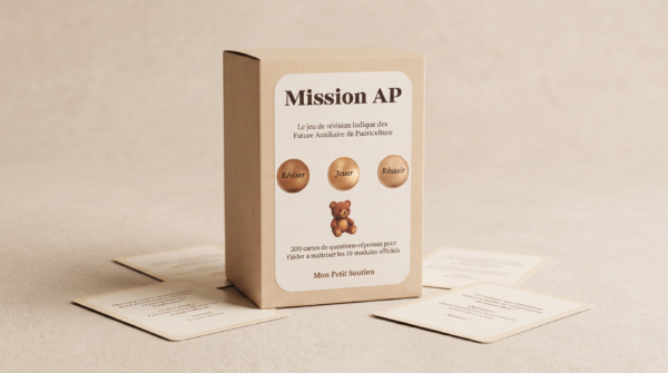 Jeu Mission AP de révision pour auxiliaire de puériculture
