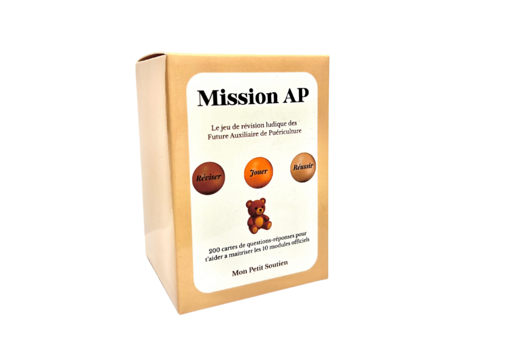 Mission AP - jeu de révision pour auxiliaire de puériculture
